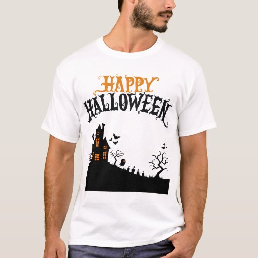 T-shirt Joyeux Halloween (Devant)