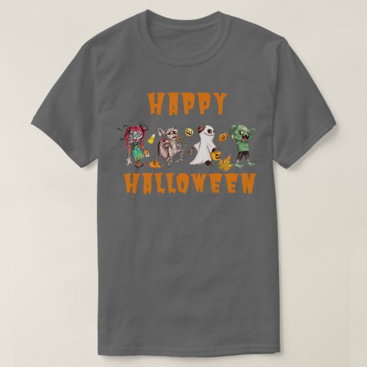 T-shirt Joyeux Halloween (Design devant)