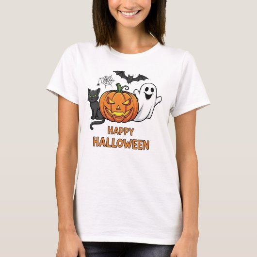 T-shirt Joyeux Halloween (Devant)
