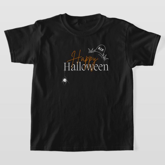 T-shirt Joyeux Halloween (Poser)
