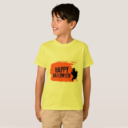T-shirt Joyeux Halloween (Devant entier)
