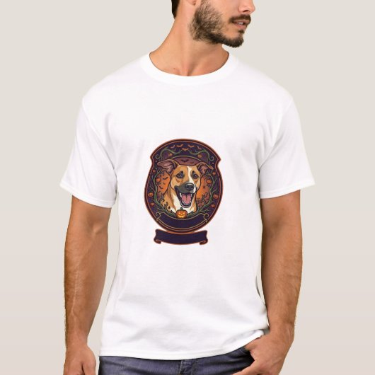 T-shirt joyeux halloween (Devant)