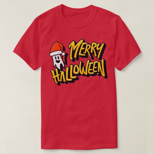 T-shirt Joyeux Halloween 1 (Design devant)