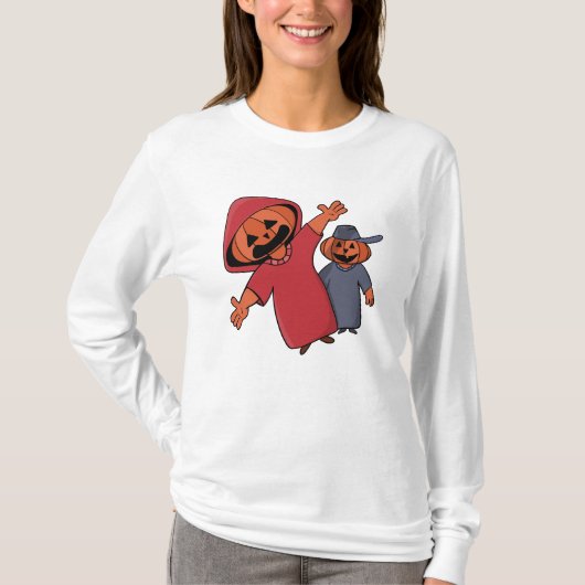 T-shirt Joyeux Halloween à vos amis (Devant)