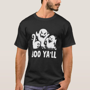 T-shirt Joyeux Halloween Boo Yall Costume Fantôme Vintage