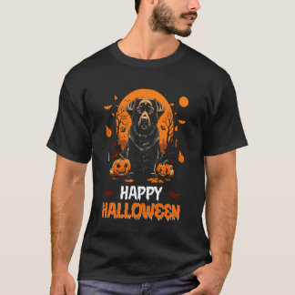 T-shirt Joyeux Halloween Chien