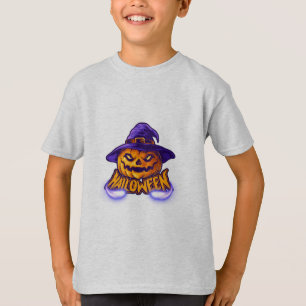 T-shirt Joyeux Halloween Citrouille effrayante de Jack