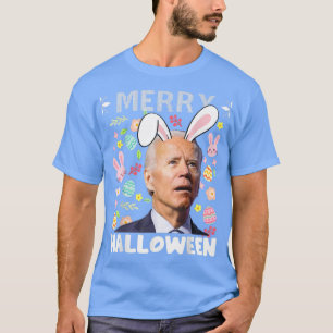 T-shirt Joyeux Halloween Confus Joe Biden Bunny Pâques Da