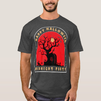 T-shirt Joyeux Halloween de minuit117