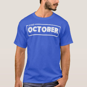 T-shirt Joyeux Halloween Jour Trick Ou Traite Le 31 Octobr