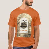 T-shirt Joyeux Halloween moderne Éffrayant (Devant)