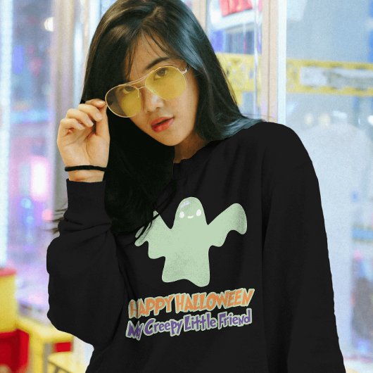T-shirt Joyeux Halloween Mon Déplaisant Petit Ami