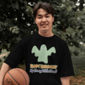 T-Shirt Joyeux Halloween Mon Déplaisant Petit Ami Enfants