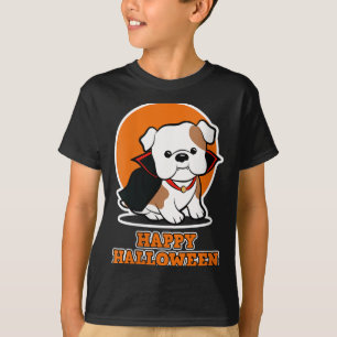T-shirt Joyeux Halloween pour les amateurs de chiens fémin