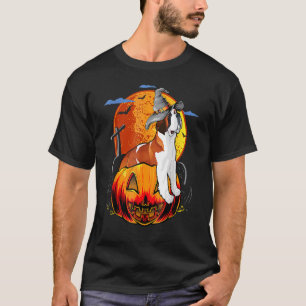 T-shirt Joyeux Halloween Saint Bernard Dogs Halloween