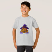 T-shirt Joyeux Halloween Scary Jack O’ Lantern (Devant entier)