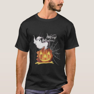 T-shirt Joyeux Halloween & Tick ou Treat