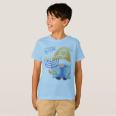 T-shirt Joyeux hanoukka (Devant entier)