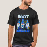 T-shirt Joyeux Hanoukka Gnomes juif Gnome Chanukah<br><div class="desc">Heureux Hanoukka Gnomes juif Gnome Chanukah.</div>