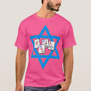 T-shirt Joyeux Hanoukka Mah Jong TilesFun Chanukka Mah Jon