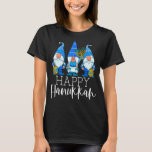 T-shirt Joyeux Hanoukka Trois Gnomes Juif Gnome Chanukah<br><div class="desc">Joyeux Hanoukka Trois Gnomes Juif Gnome Chanukah</div>