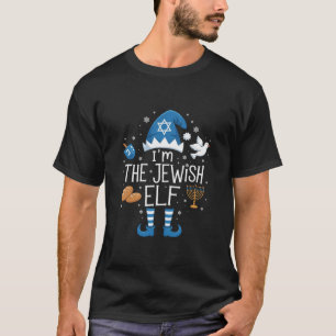 T-shirt Joyeux Hanukkah Famille juive de lutins de groupe 