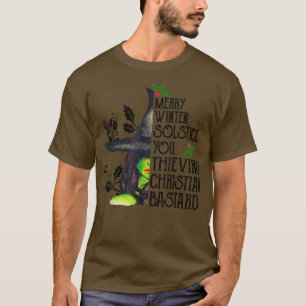 T-shirt Joyeux hiver Solstice Vous Volez Christian Basta