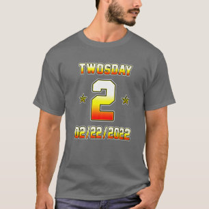 T-shirt Joyeux Jeudi 2022 Sports Mardi 02/22/2022