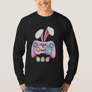 T-shirt Joyeux Joueur de Pâques jeu vidéo Bunny Ear
