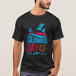T-shirt Joyeux Jour de Christophe Colomb – Audacie