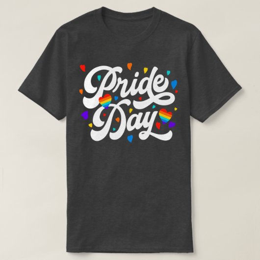 T-shirt Joyeux Jour de Fierté (Design devant)