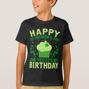 T-shirt Joyeux Jour de la Saint Patrick Anniversaire Saint