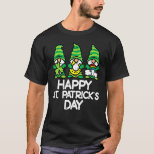 T-shirt Joyeux Jour de la Saint Patrick Gnomes Saint Paddy