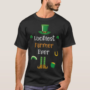T-shirt Joyeux Jour de la Saint Patrick paysan le plus cha