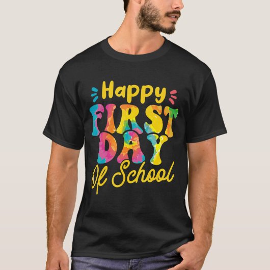 T-shirt Joyeux Jour de l'École (Devant)