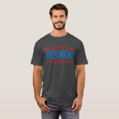 T-shirt Joyeux Jour de l'Indépendance (Devant entier)