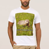 T-shirt Joyeux Jour de marmotte (Devant)