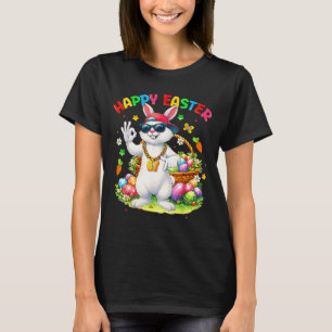 T-shirt Joyeux jour de Pâques 67 Lapin Six Sept Mème Pâque