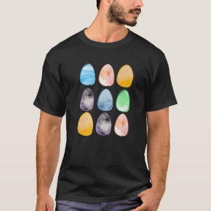 T-shirt Joyeux Jour de Pâques Avec Oeufs De Pâques Fam Lap