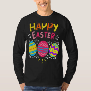 T-shirt Joyeux jour de Pâques Colorful OE Hung Chasse mign