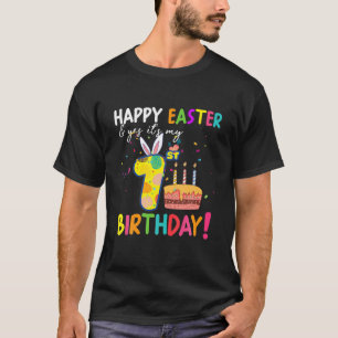 T-shirt Joyeux jour de Pâques et oui c'est mon 1er anniver