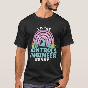 T-shirt Joyeux jour de Pâques Je suis l'ingénieur de contr