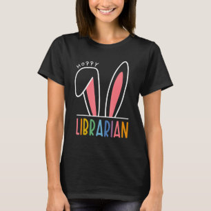 T-shirt Joyeux jour de Pâques mignon Ears de Pâques Hoppy 
