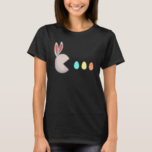 T-shirt Joyeux Jour de Pâques Rabbit Oeufs Garçons Filles