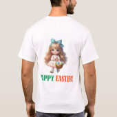 T-shirt Joyeux jour de Pâques - Vector (Dos)