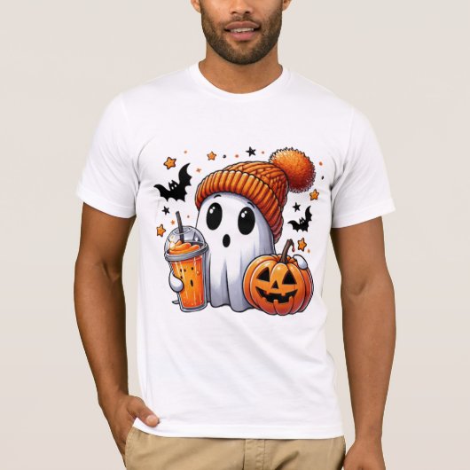 T-shirt Joyeux jour d'Halloween (Devant)