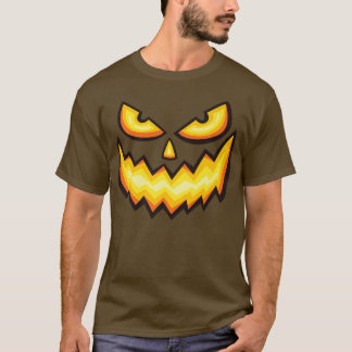 T-shirt Joyeux Jour d'Halloween, Carte de Jack-o'-lantern