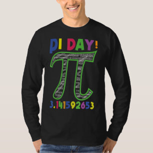 T-shirt Joyeux Jour Pi 3 14 Numéro Pi Symbole Math Science
