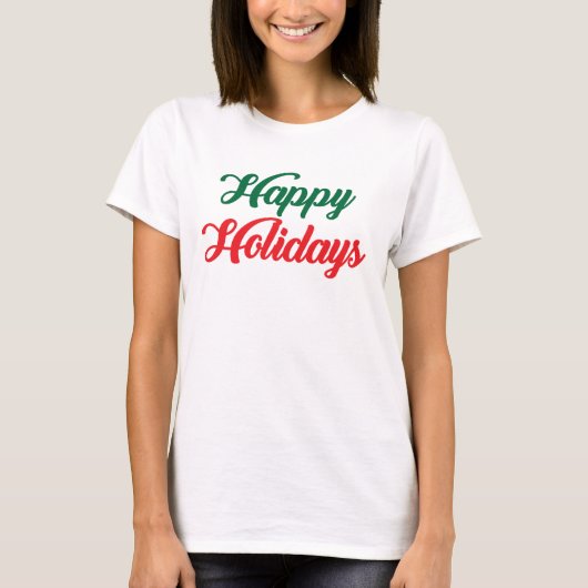 T-SHIRT JOYEUX JOURS FÉRIÉS (Devant)