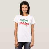 T-SHIRT JOYEUX JOURS FÉRIÉS (Devant entier)